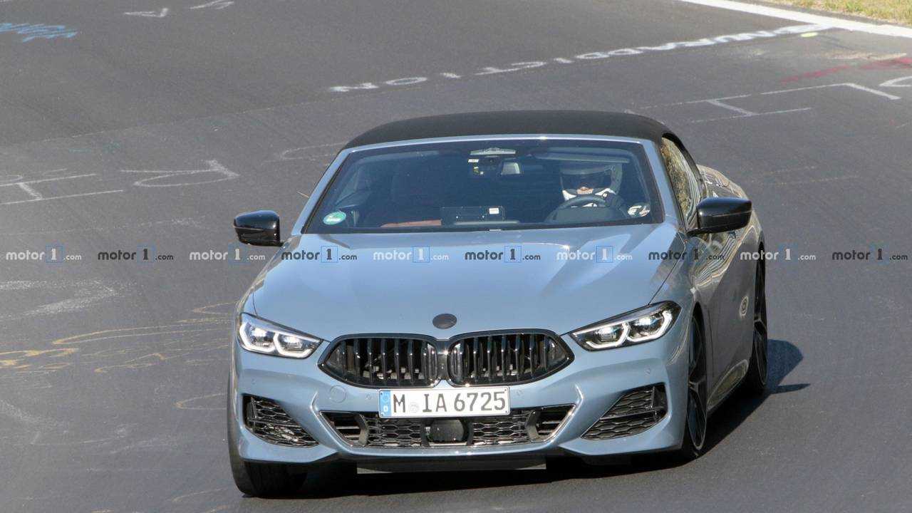 2019 BMW 8 Series Convertible spy photo
