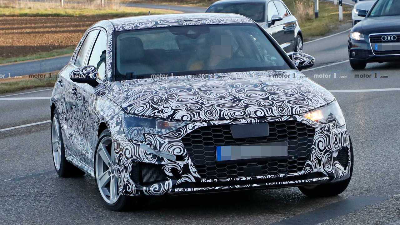 Audi S3 Sportback Spy Photo