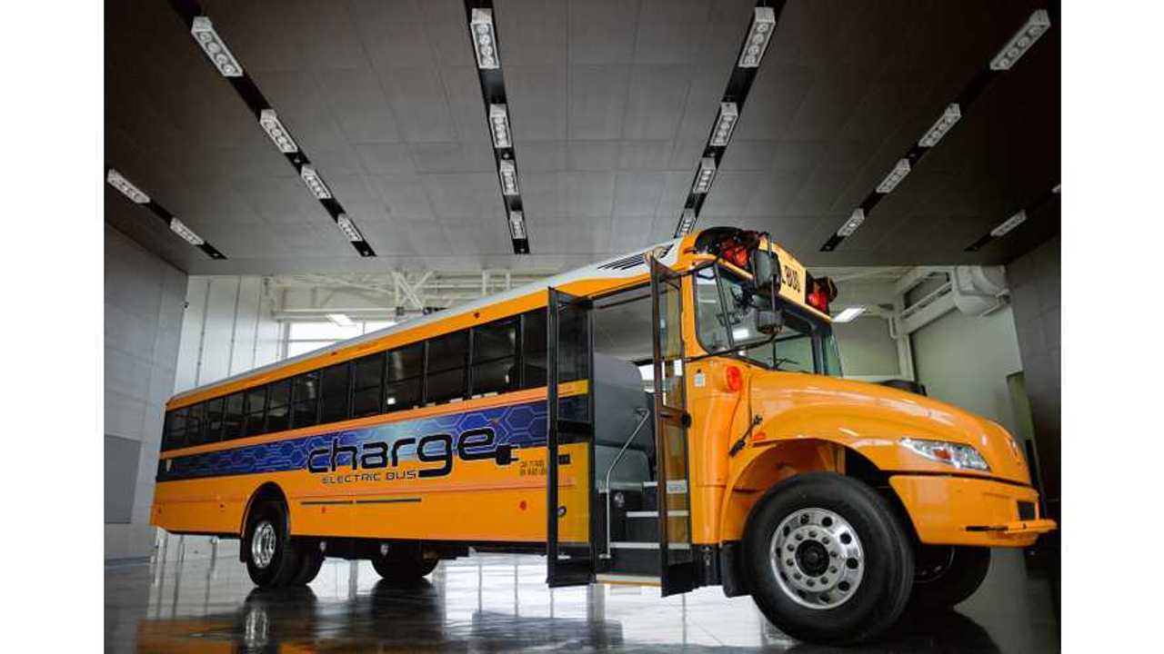 IC Bus's chargE Electric School Bus Hits The Road Today