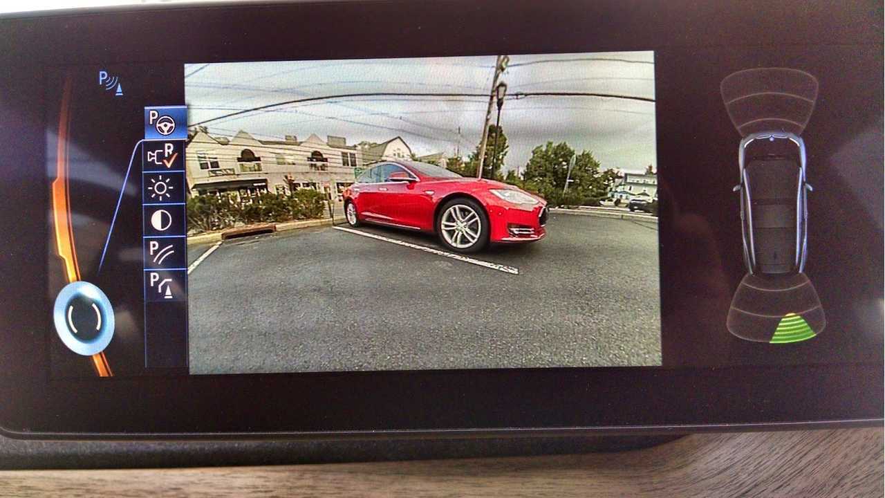 Will BMW leave Tesla in their rear view camera? Seems unlikely at present.