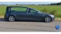 Tesla Model S Hearse Gets Full Reveal