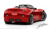 Pontiac Solstice with Mallett Pitbull Body Kit