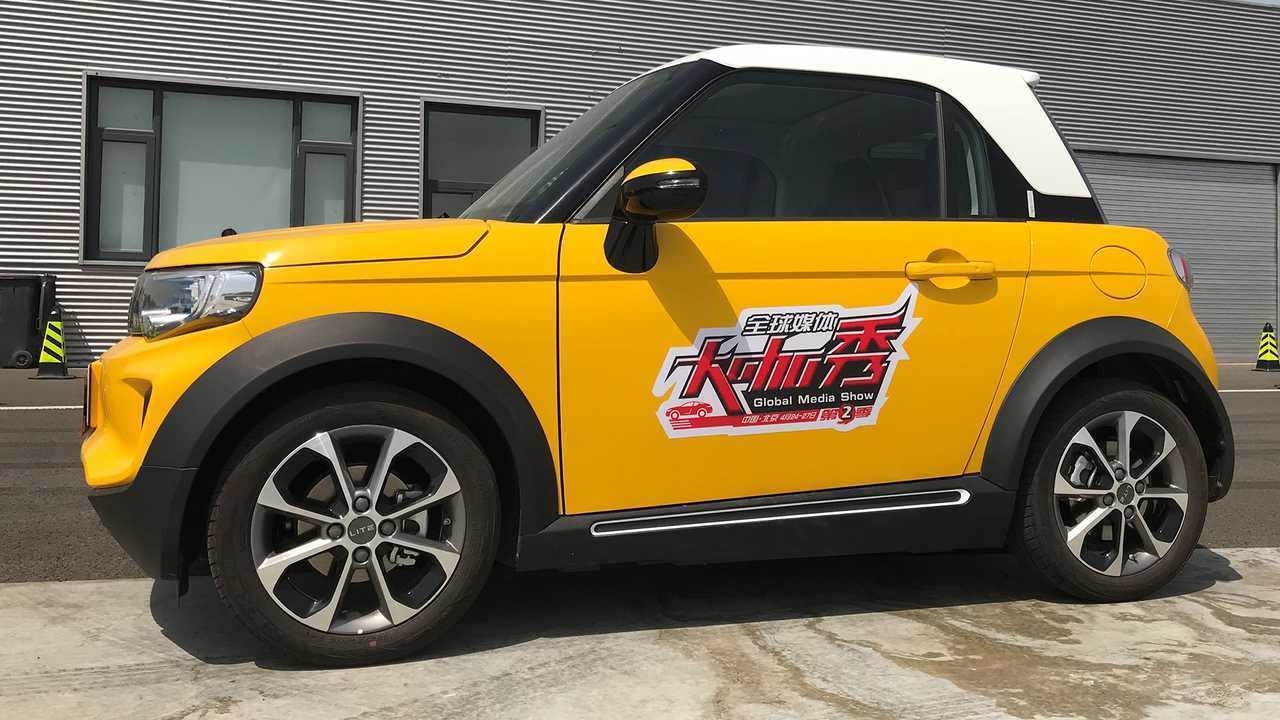 The Motor-Lite is produced by BAIC, which can make 300,000 EVs a year. (Photo: Bradley Berman)