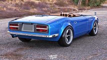 Datsun 240Z Roadster Renderings