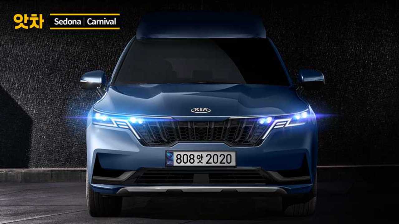 2020 Kia Sedona / Carnival render