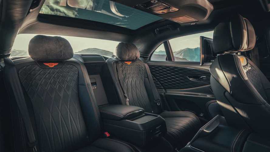 Bentley Flying Spur rear seat options are virtually infinite