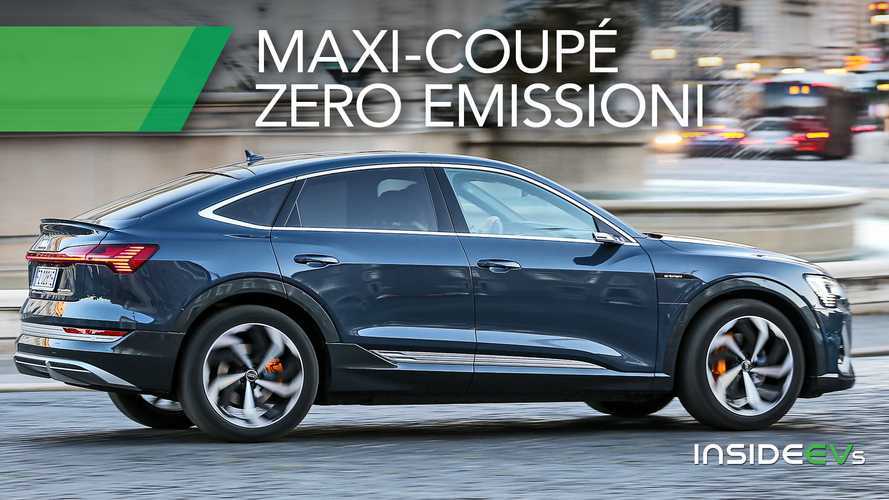 Audi e-tron Sportback, come va il SUV elettrico vestito da Coupé