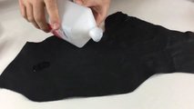 Hand Sanitizer On Leather