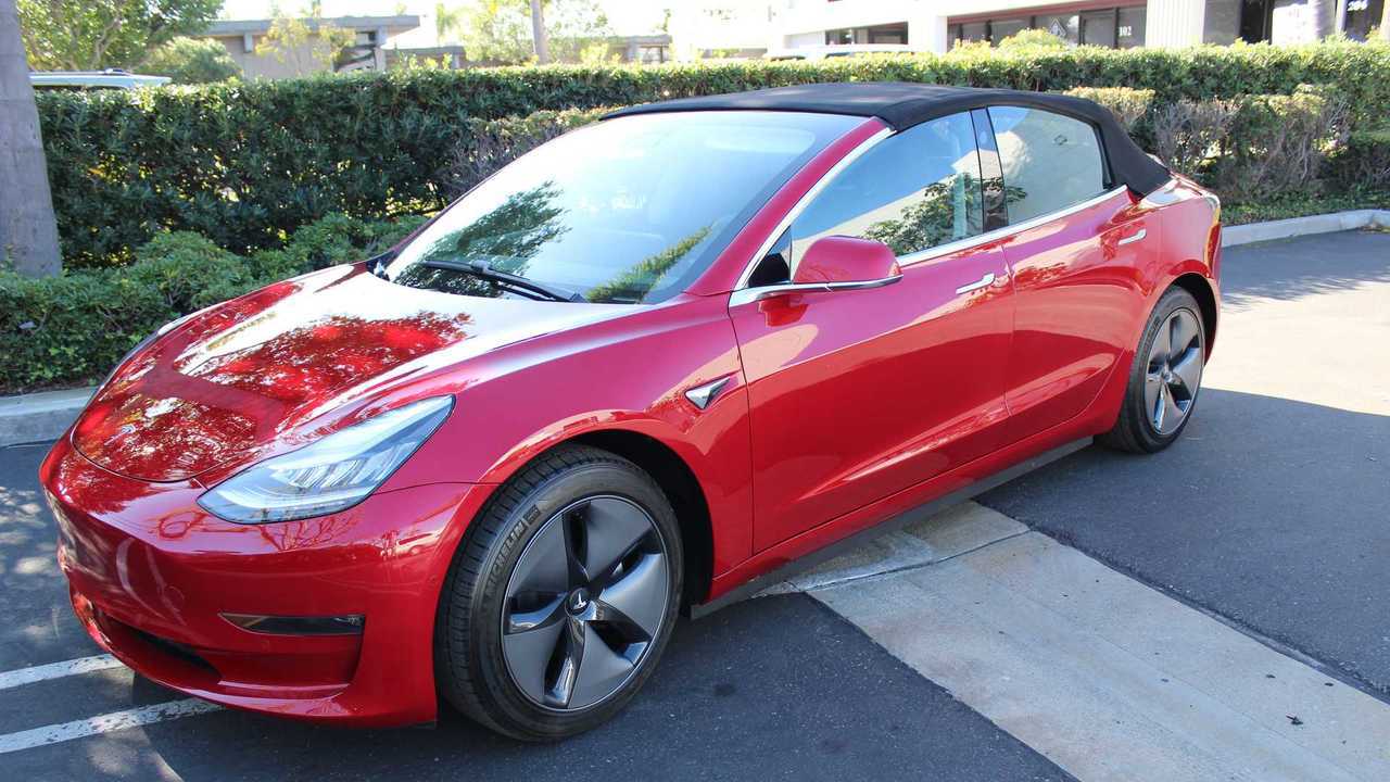 Tesla Model 3 Cabriolet