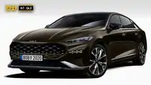 Makyajlı Kia Cadenza render
