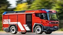 Rosenbauer’s electric fire truck “Revolutionary Technology” (RT)