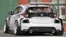Toyota Yaris GR Pandem Rocket Bunny Body Kit Rear Detail