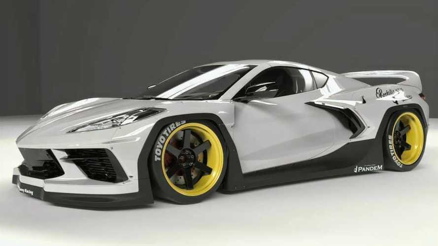 Corvette C8 With Pandem Widebody Kit Brings Wild Looks For $7,000