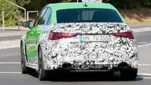 2021 Audi RS3 Limousine Nurburgring Spion Foto zurück