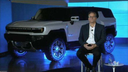 GM 'vaza' versão SUV do GMC Hummer elétrico em apresentação