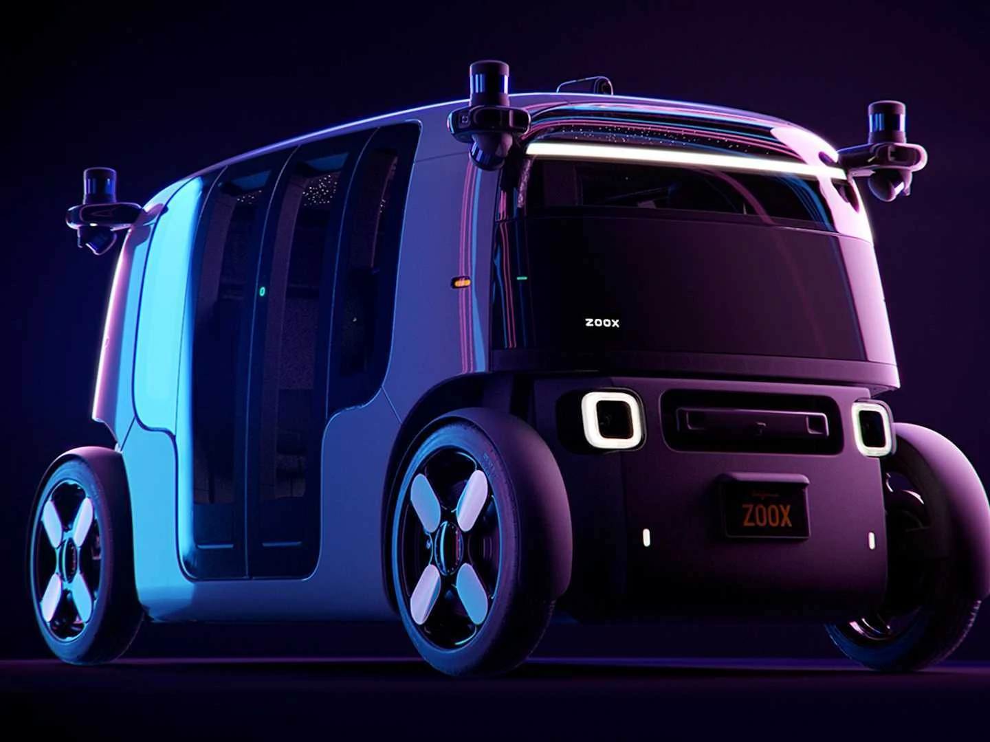 使用期間極少　ZOOX IntelligentATO V2 Zoox Unveils Autonomous, Fully-Functional Taxi Of The Future