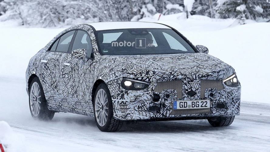 2019 Mercedes CLA spy photo