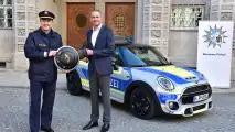 Mini im Blaulicht-Einsatz