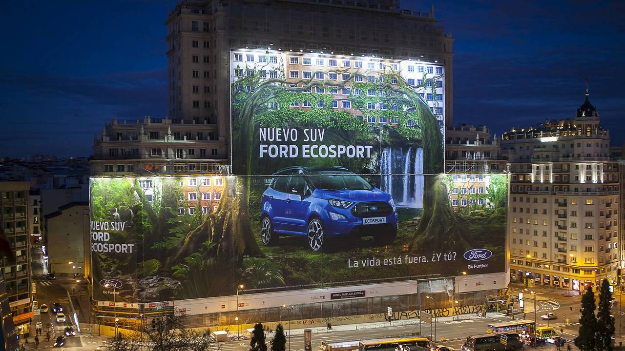 Ford's Biggest Billboard World Record