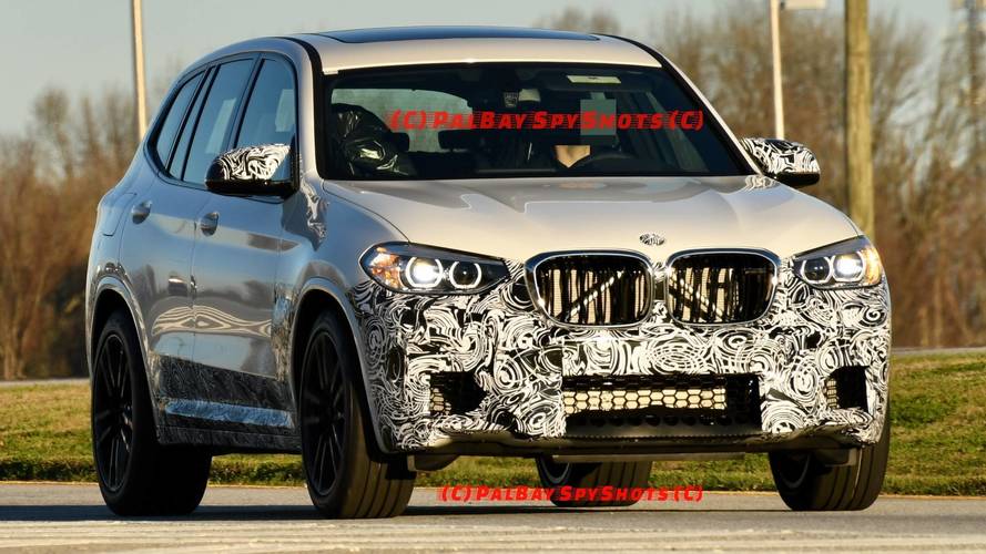 BMW X3 M Spy Photo
