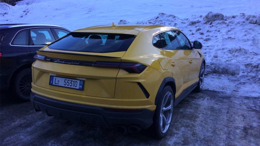 Lamborghini Urus Avusturya Alpleri'nde