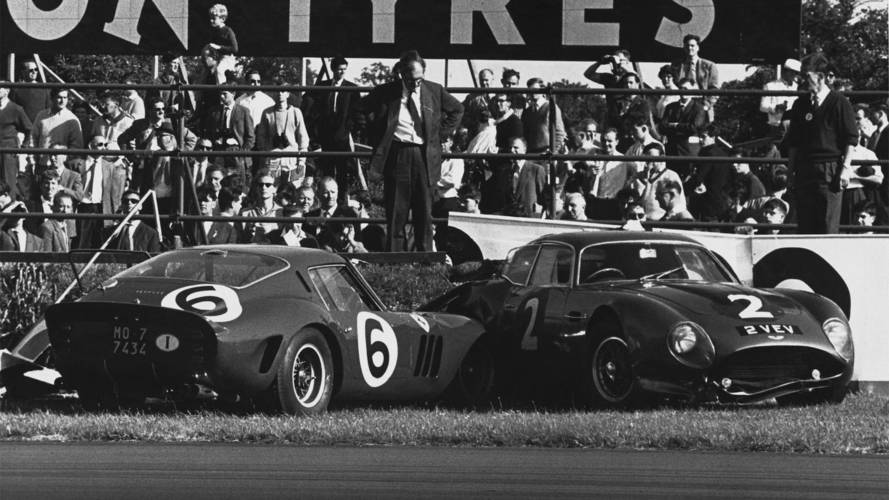 Ferrari 250 GT SWB crash