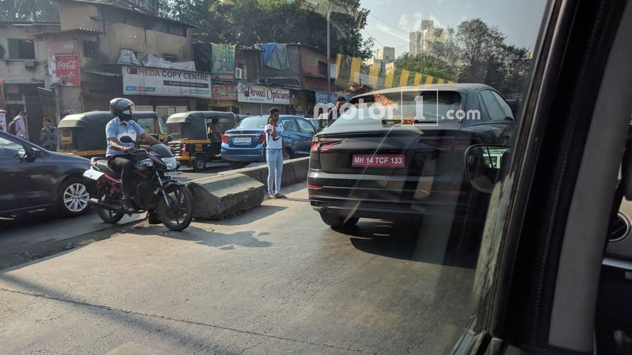 2019 Audi Q8 spied in India