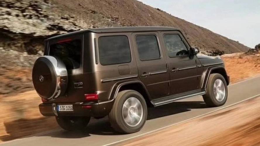 2019 Mercedes G-Class leaked official image