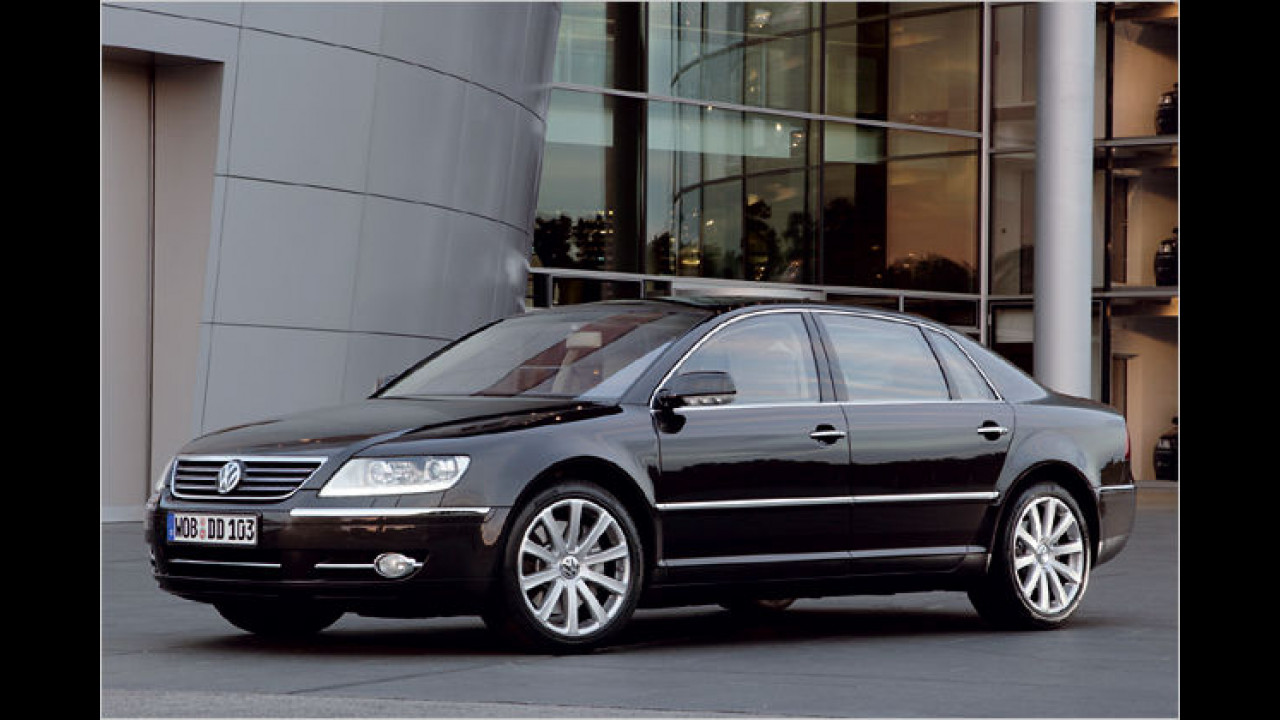 Vw Phaeton Neuer V6 Fsi Und Festplatten Infotainment
