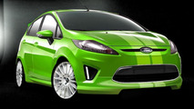 SEMA Ford Fiestas