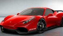 Ferrari 458 Italia design rendering by ASI - 640