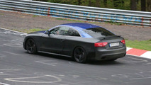 Audi RS5 spy photo at Nurburgring