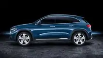 Mercedes GLA latérale