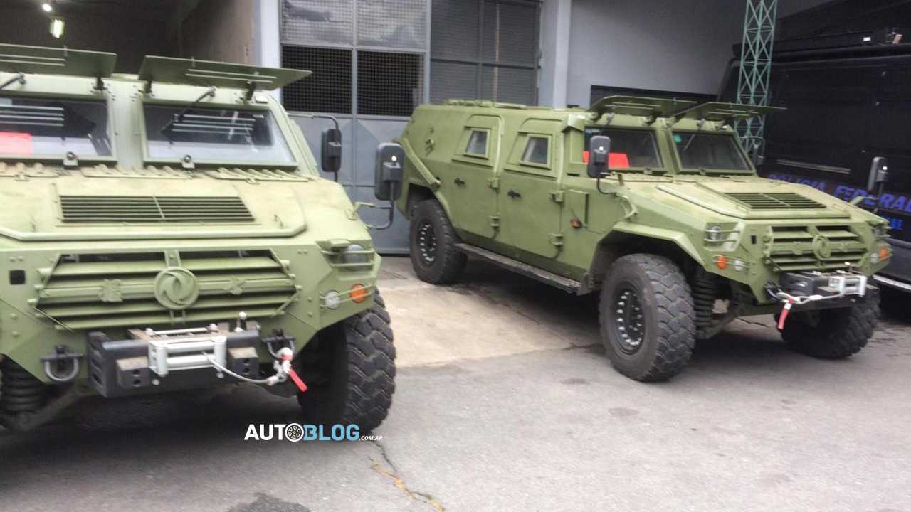 Llegaron los blindados chinos para la Cumbre del G20 en Buenos Aires
