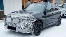BMW X3 M (2021) auf neuen Erlkönigbildern