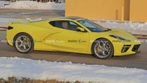Sağdan direksiyonlu Chevrolet Corvette C8 casus fotoğraflar