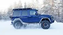 Mercedes G-Klasse 4x4² fast ungetarnt erwischt