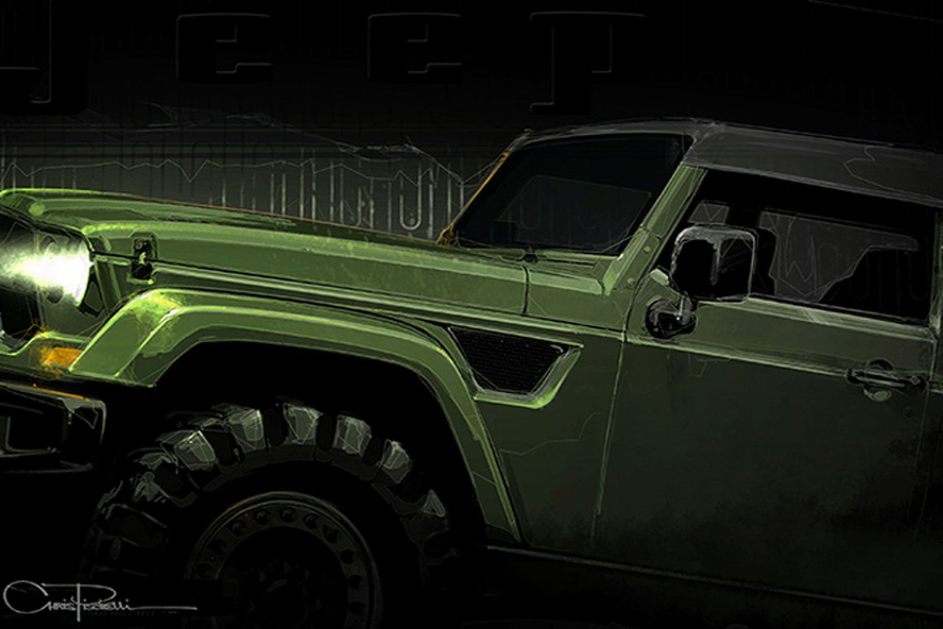 Could The Jeep “Trailcat" Concept Finally Be a Hellcat Wrangler?