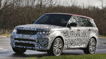 Range Rover Sport SVR facelift spy photo