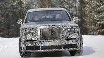 Rolls-Royce Phantom spy photo