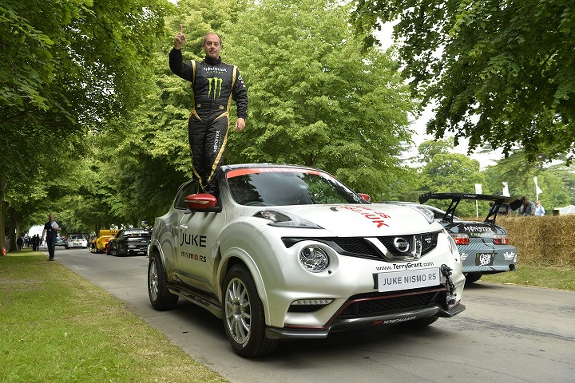 Watch the Nissan Juke Nismo RS Tackle Goodwood on Two Wheels