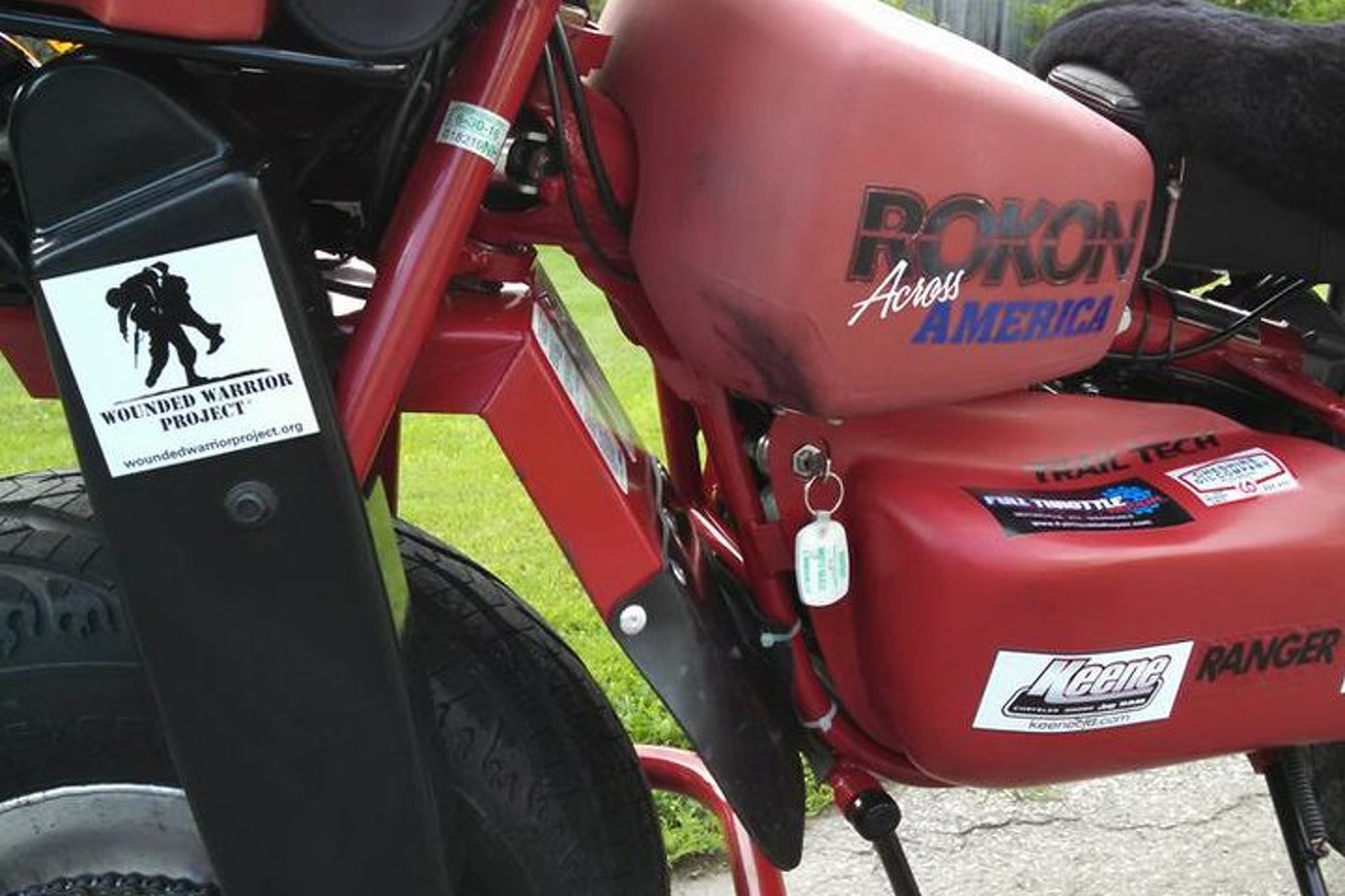 New Hampshire Man Making Cross-Country Trip in 35-MPH ROKON for Charity