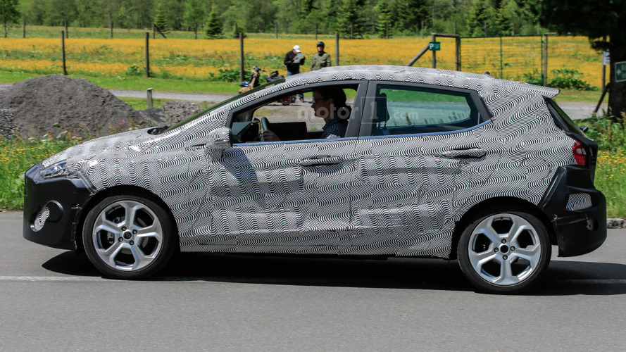 2018 Ford Fiesta spy photo