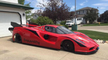 Ferrari Enzo jet car Insanity