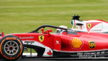 Sebastian Vettel, Ferrari SF16-H running the Halo cockpit cover