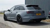 600-HP VW Golf R vs Audi RS6 Avant