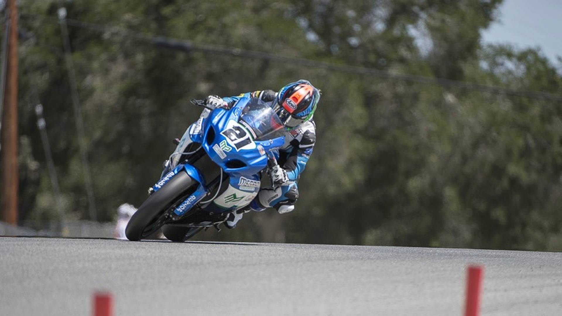 Elena Myers AMA Supersport race winner picture foto Elena Myers AMA Supersport race winner