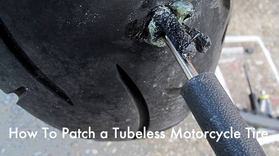 How To Patch a Tubeless Motorcycle Tire