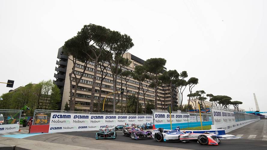 Felix Rosenqvist, Mahindra Racing, Sam Bird, DS Virgin Racing, Mitch Evans, Jaguar Racing