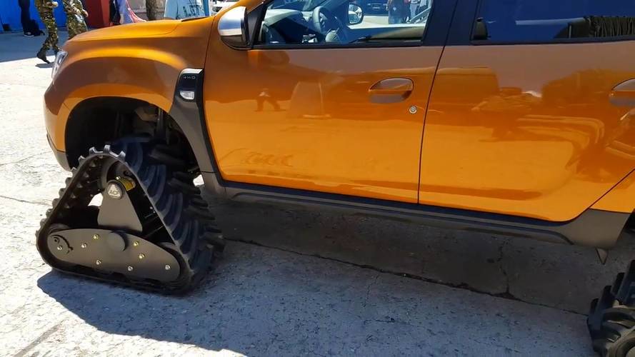 Dacia Duster chenilles